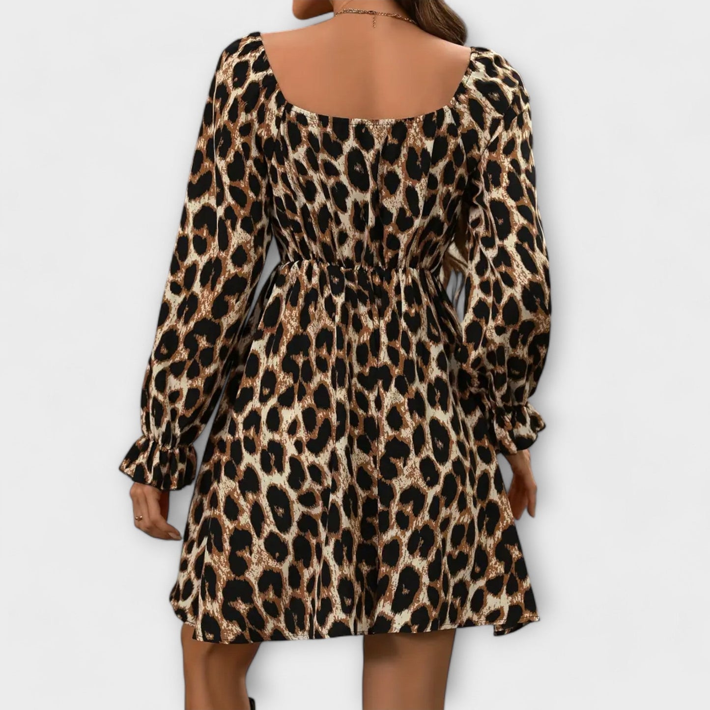 Zanira | Enchanting Leopard Print Dress
