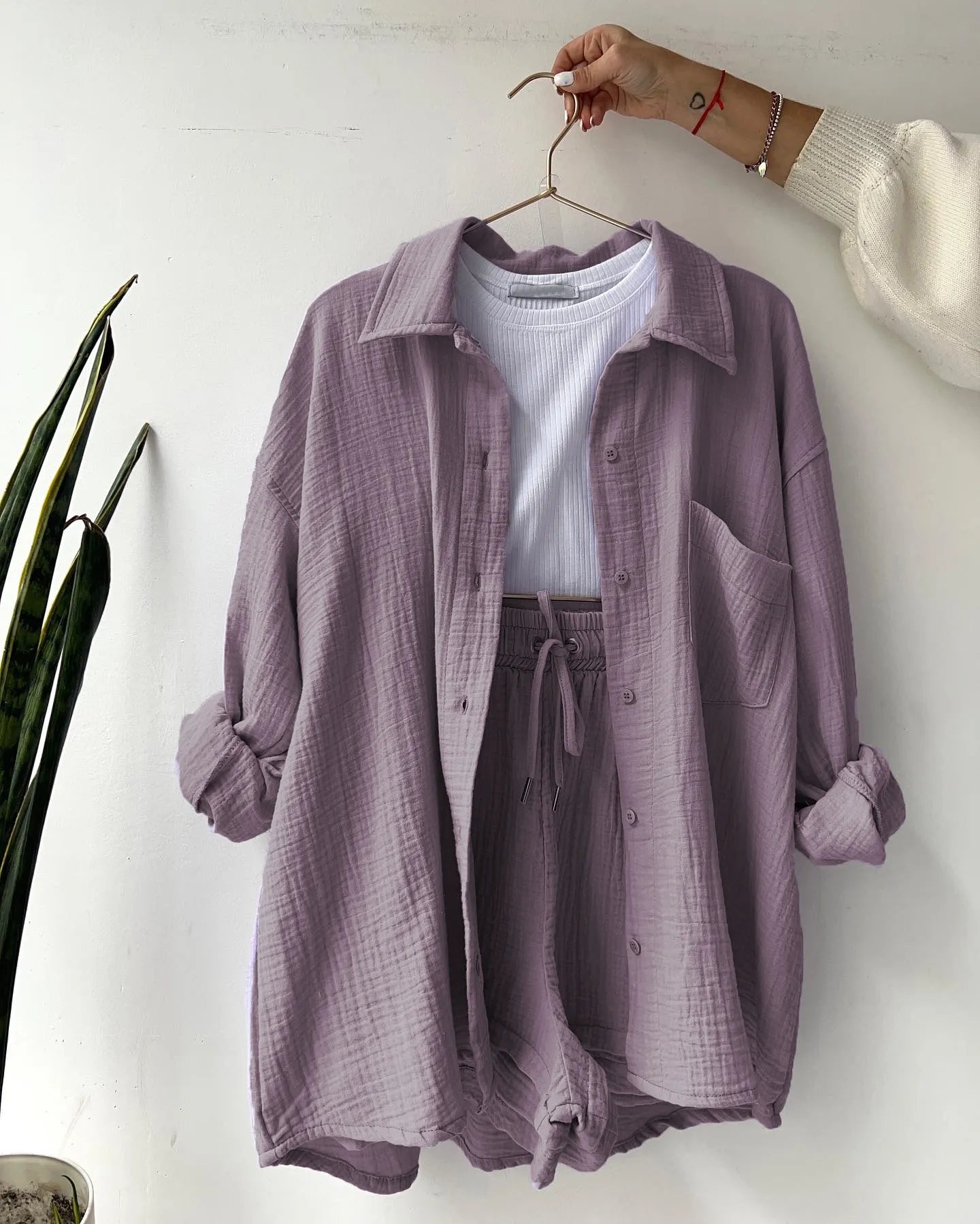 Evana | Lightweight & Trendy Blouse Set