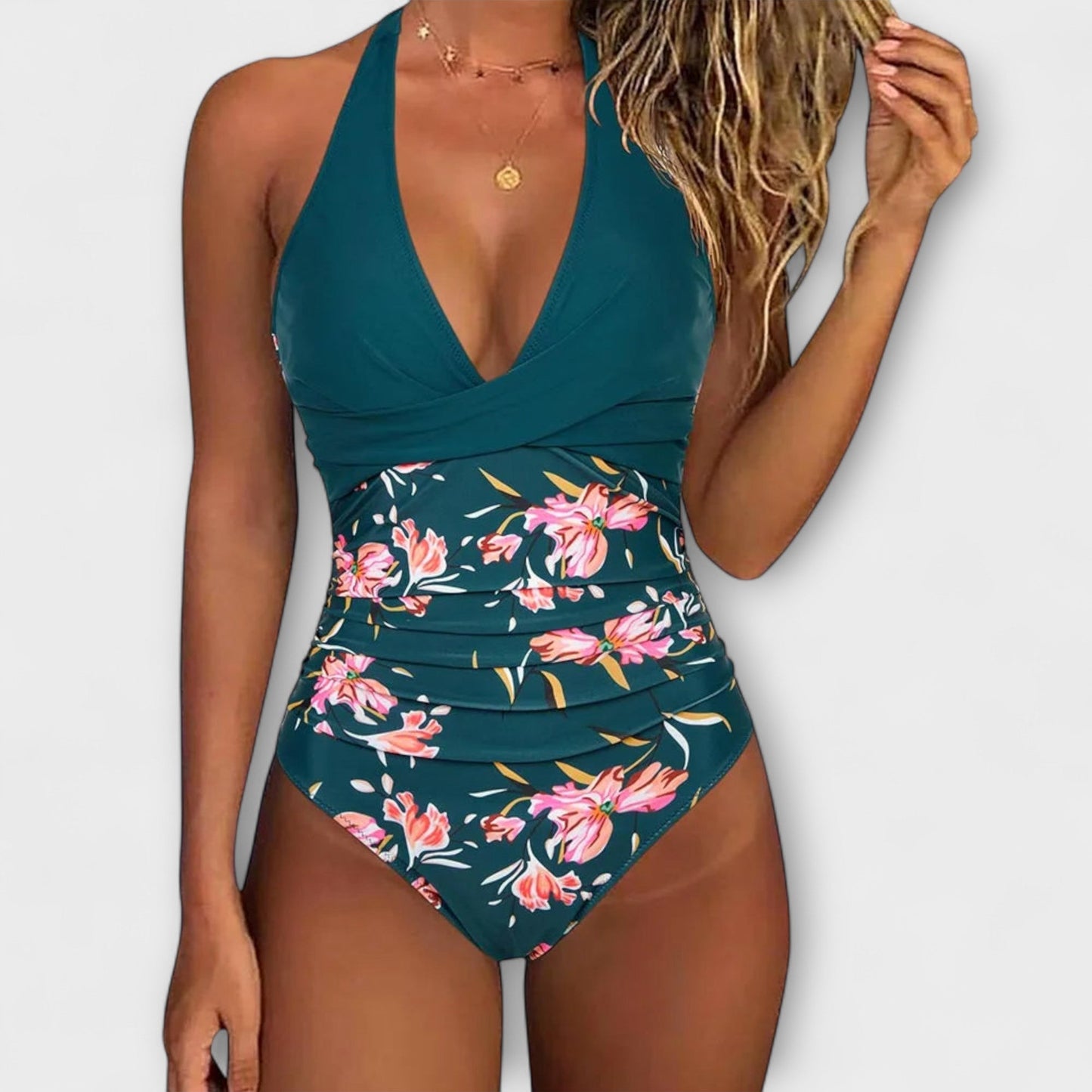 Lunera | One-Piece Swimsuit with V-Neck