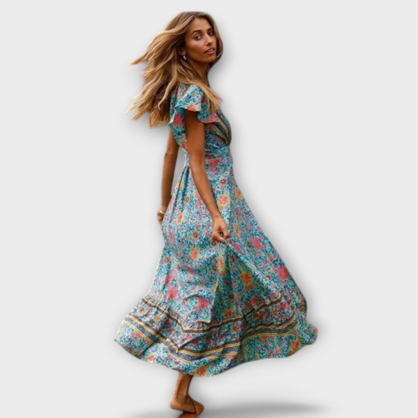 Isara | Boho Maxi Dress