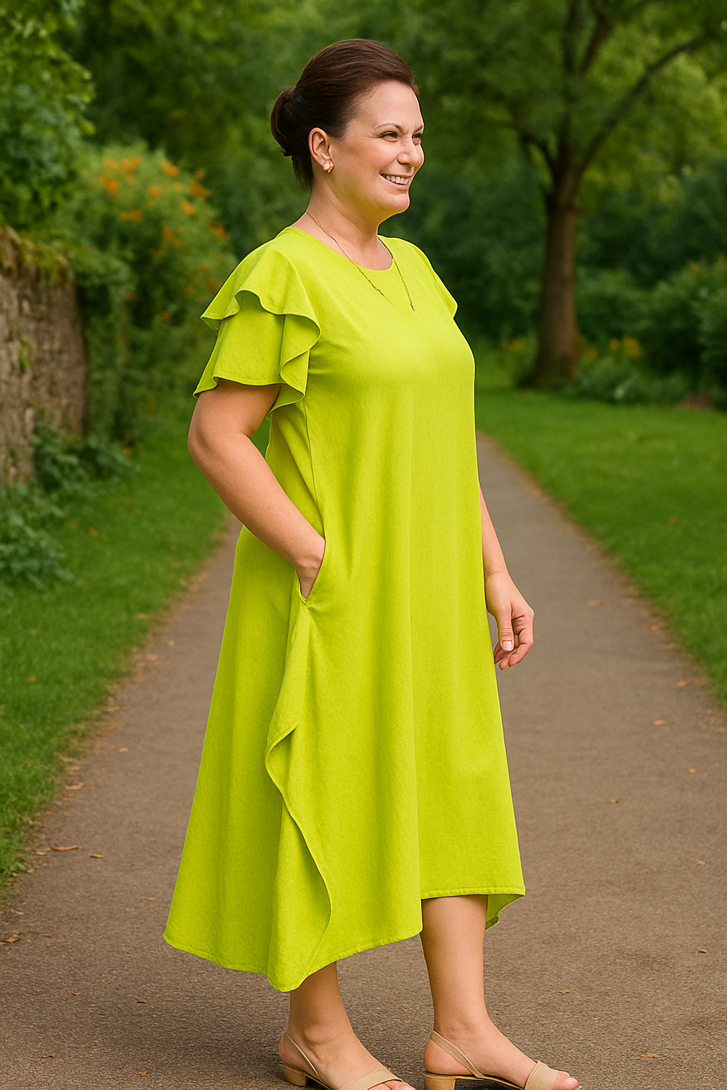 Thalia | Modern Loose-Fit Dress