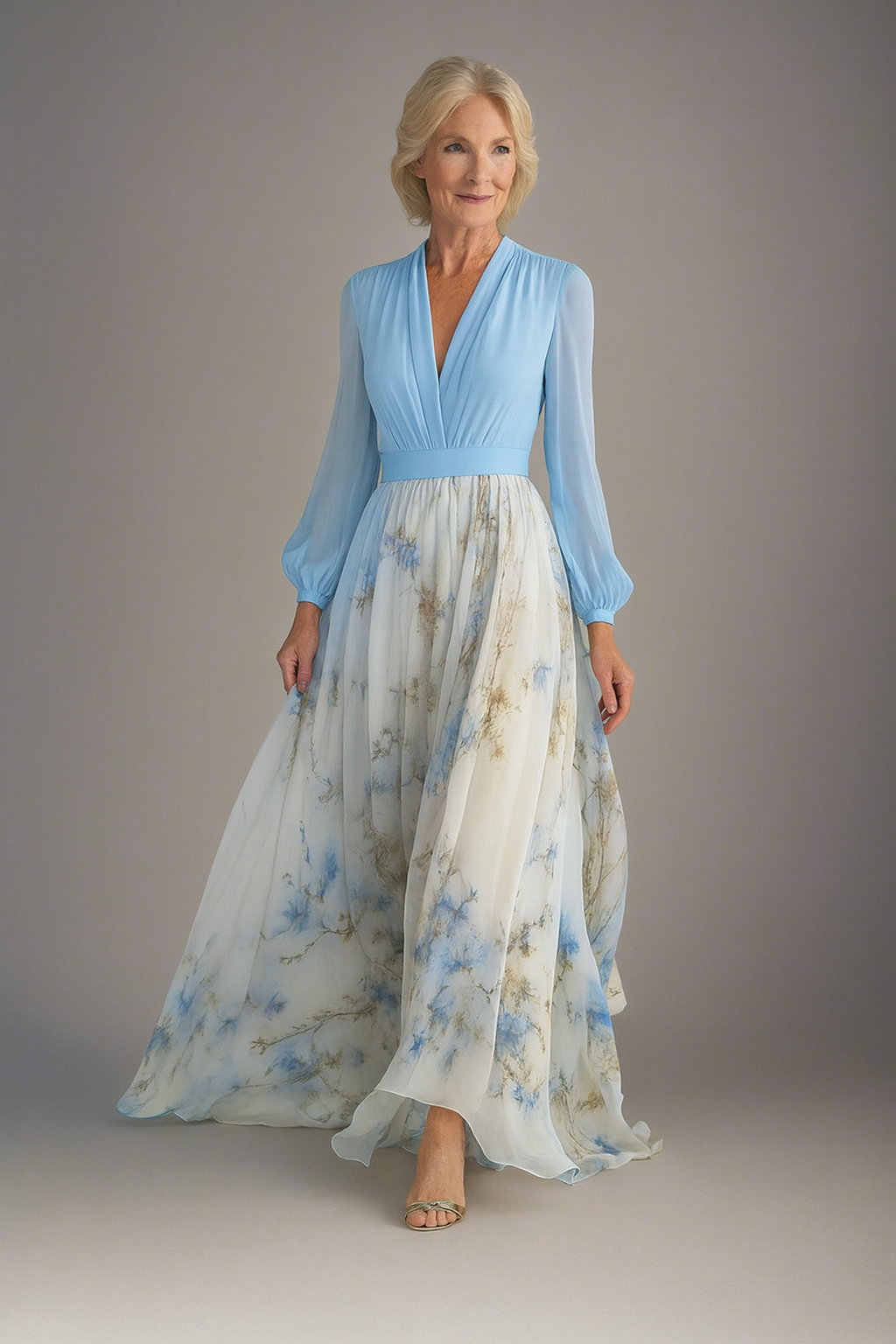 Virella | Elegant Flowy Maxi Dress