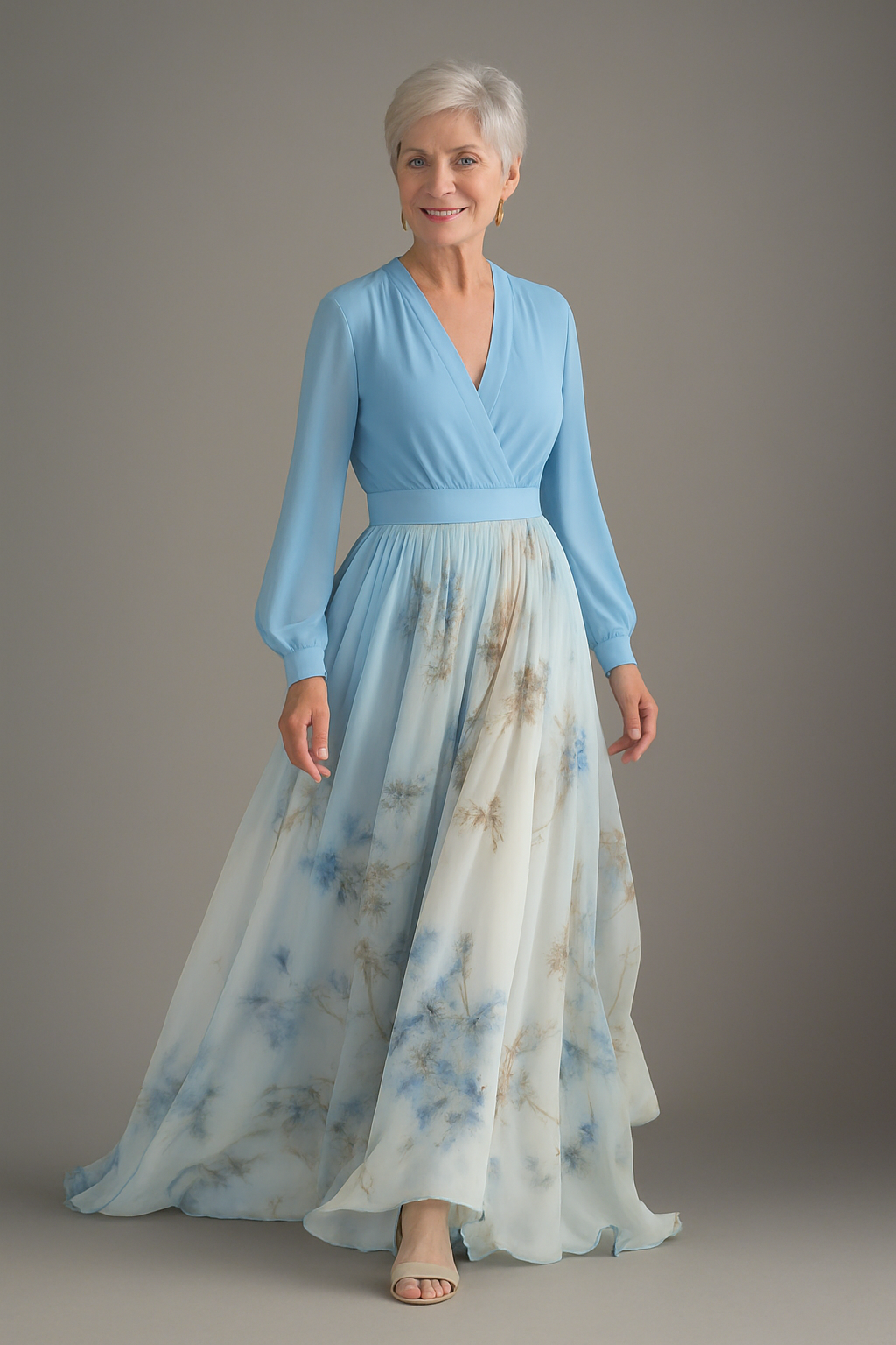 Virella | Elegant Flowy Maxi Dress