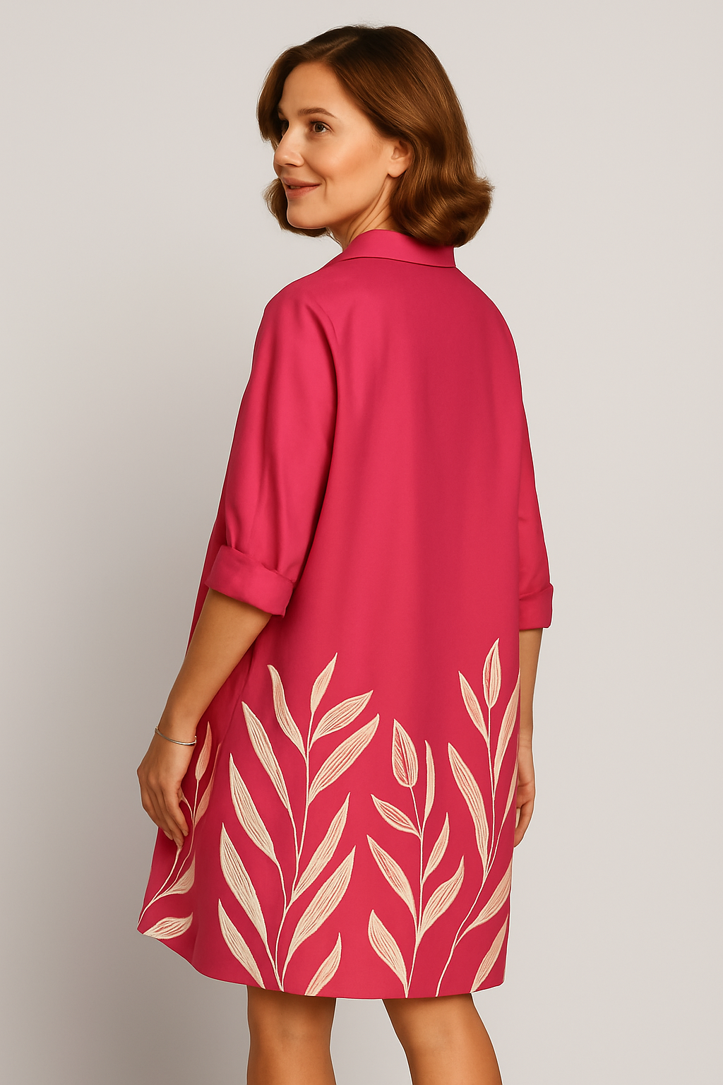 Liora | Collared Shirt Dress