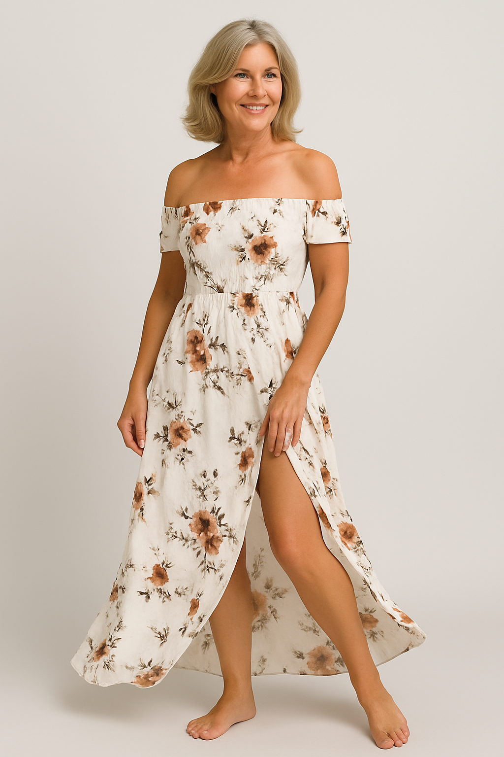 Lyara | Boho Midi Dress