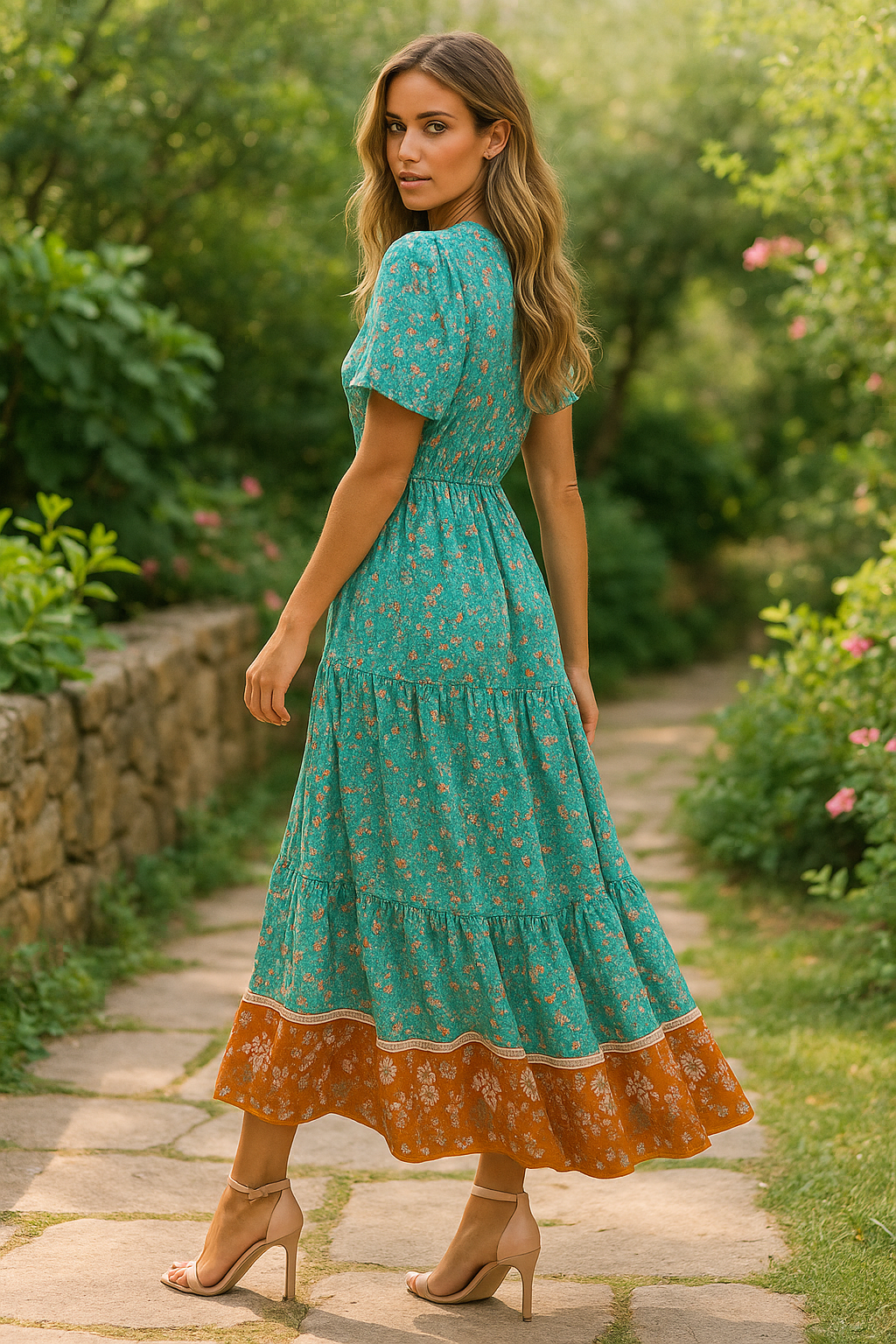 Taleniya | Boho Maxi Dress