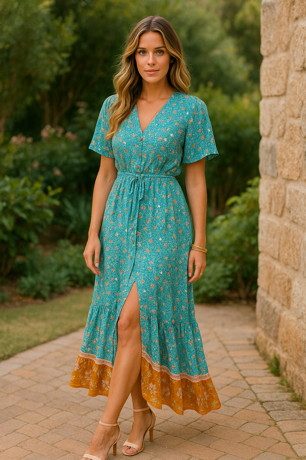 Taleniya | Boho Maxi Dress