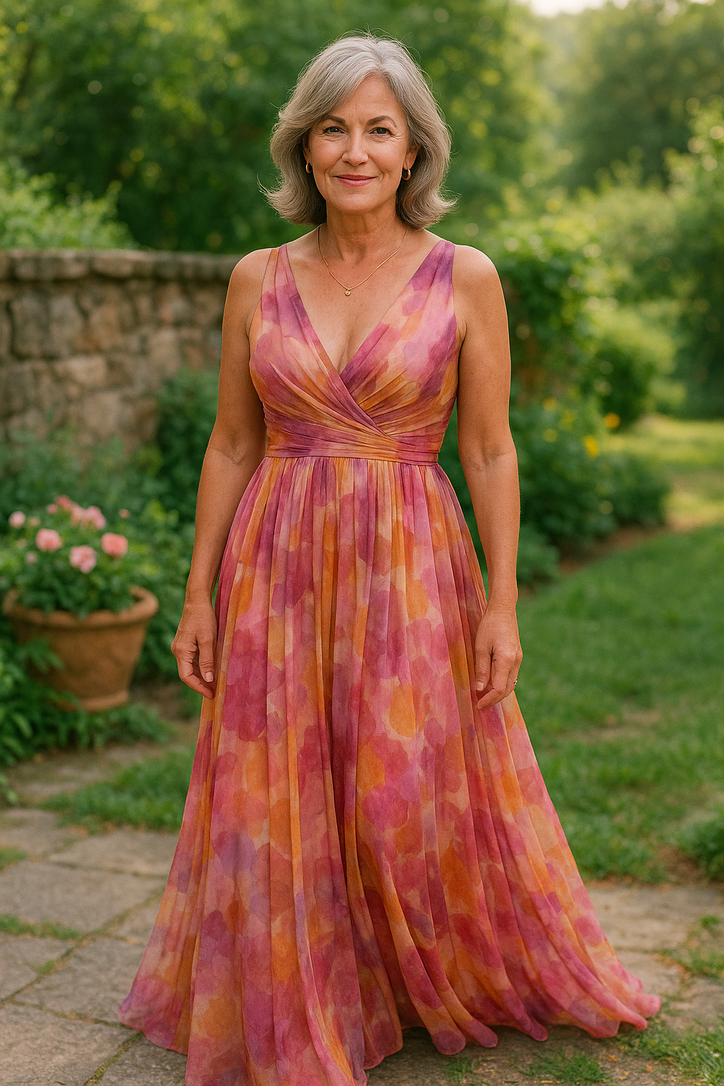 Eloura | Elegant Figure-Enhancing Maxi Dress