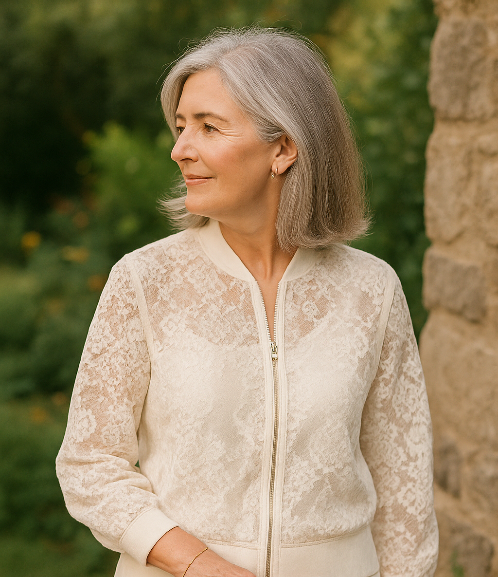 Isabella | Solid Lace Coat