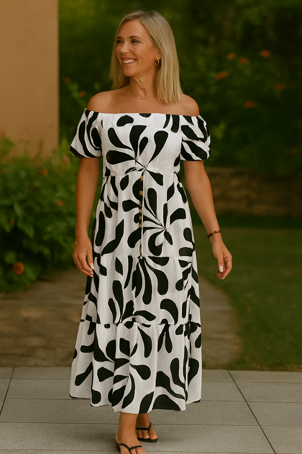 Virella | Elegant Off-Shoulder Dress