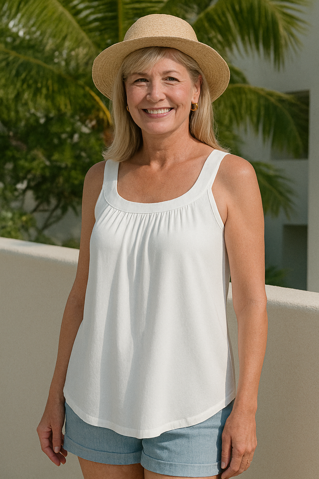 Liora | Elegant Comfort Tank Top