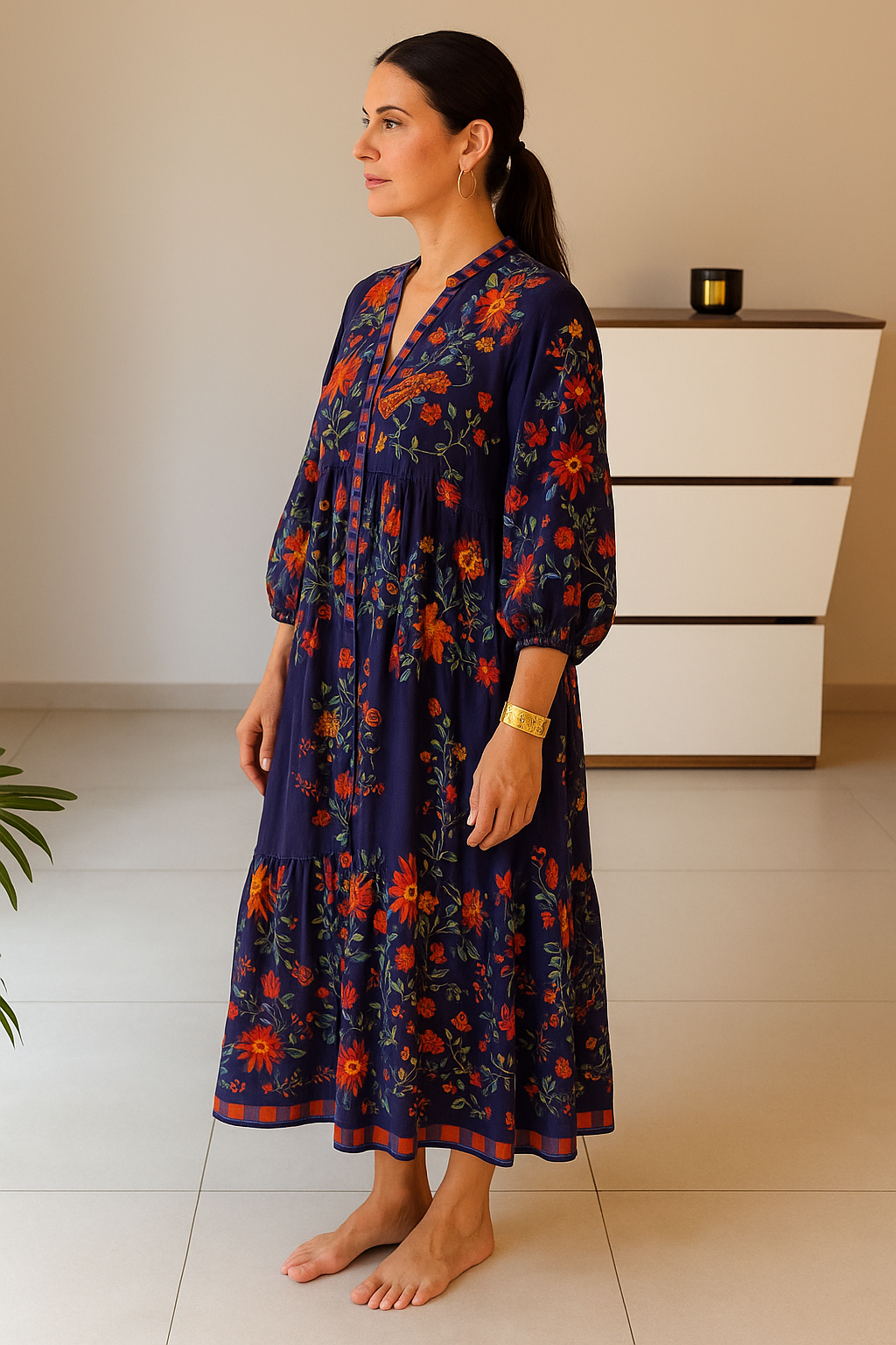 Camira | Floral Maxi Dress