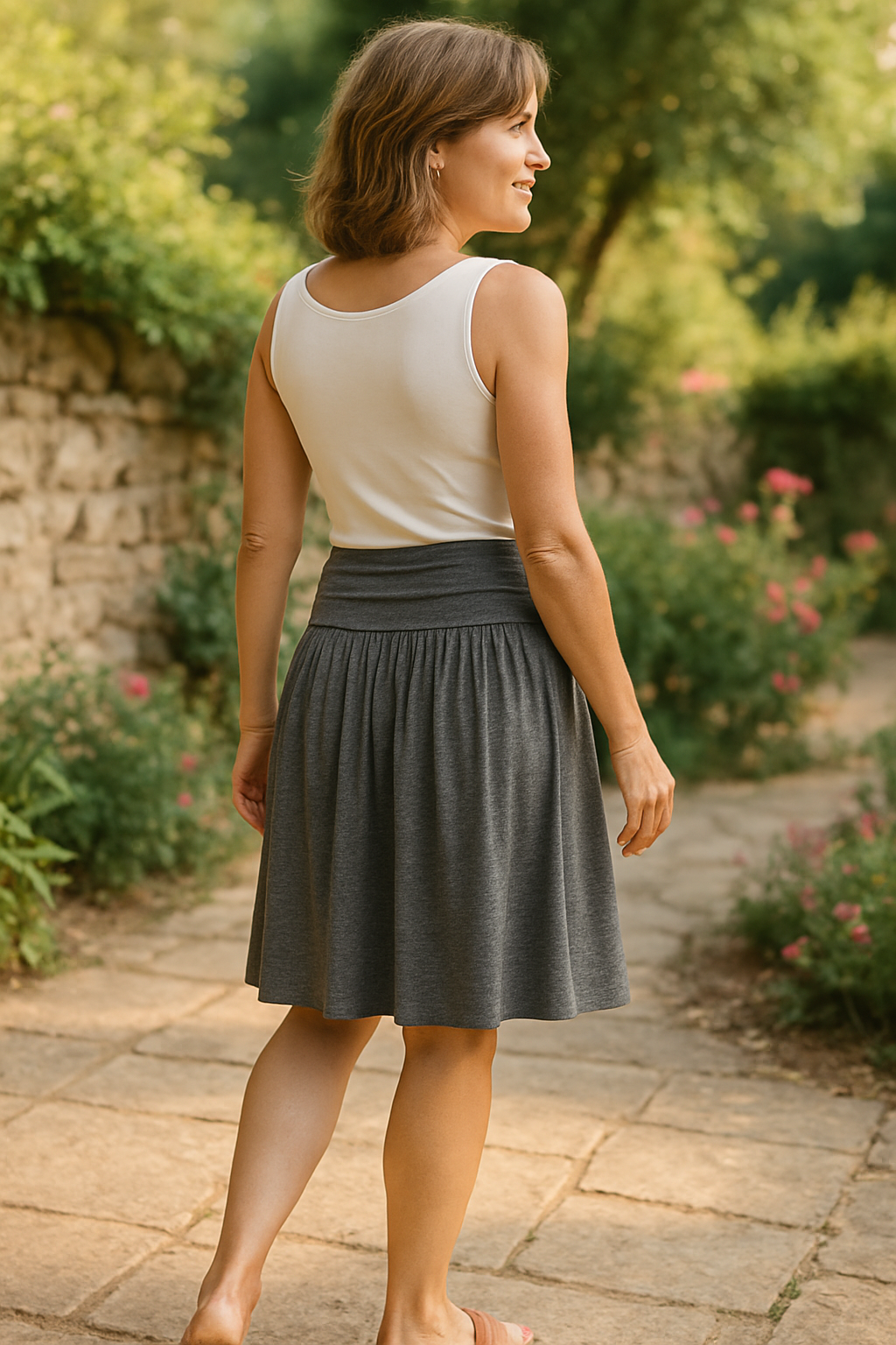 Elara | Elegant & Comfortable Midi Skirt