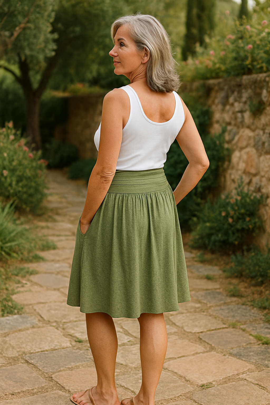 Thalina | Elegant Comfort Skirt