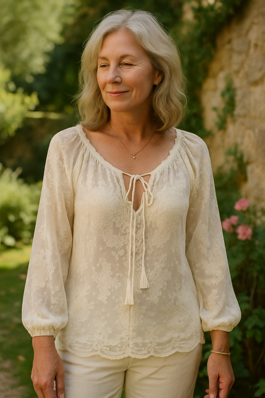 Elara | Hooked Boho Blouse