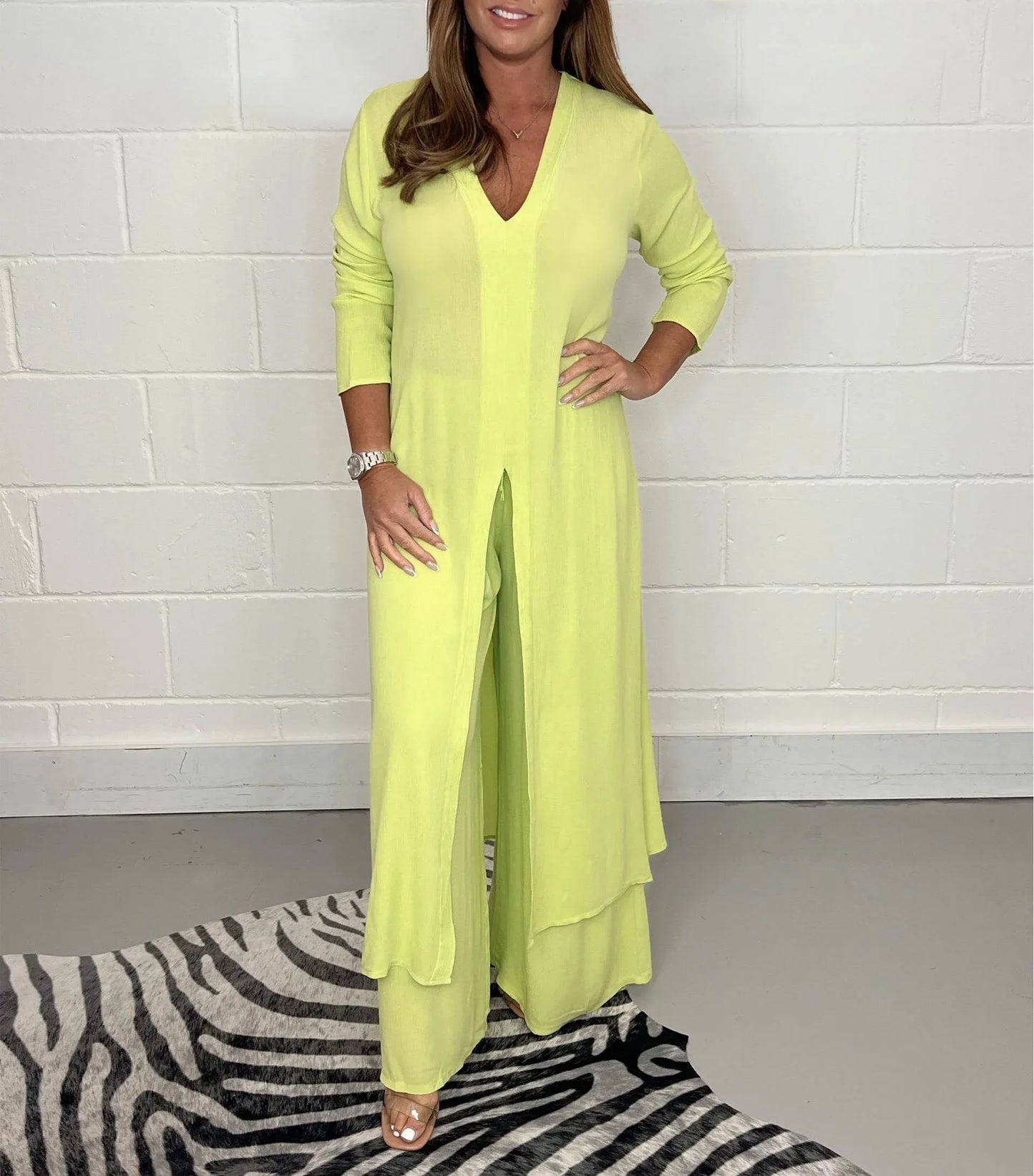 Elaria | Airy Two-Piece Blouse Set