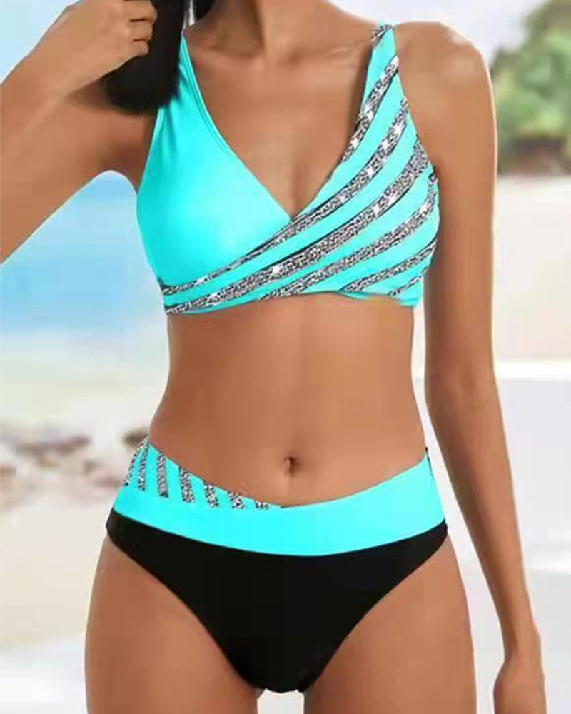 Soléa | Printed Bikini in Warm Tones