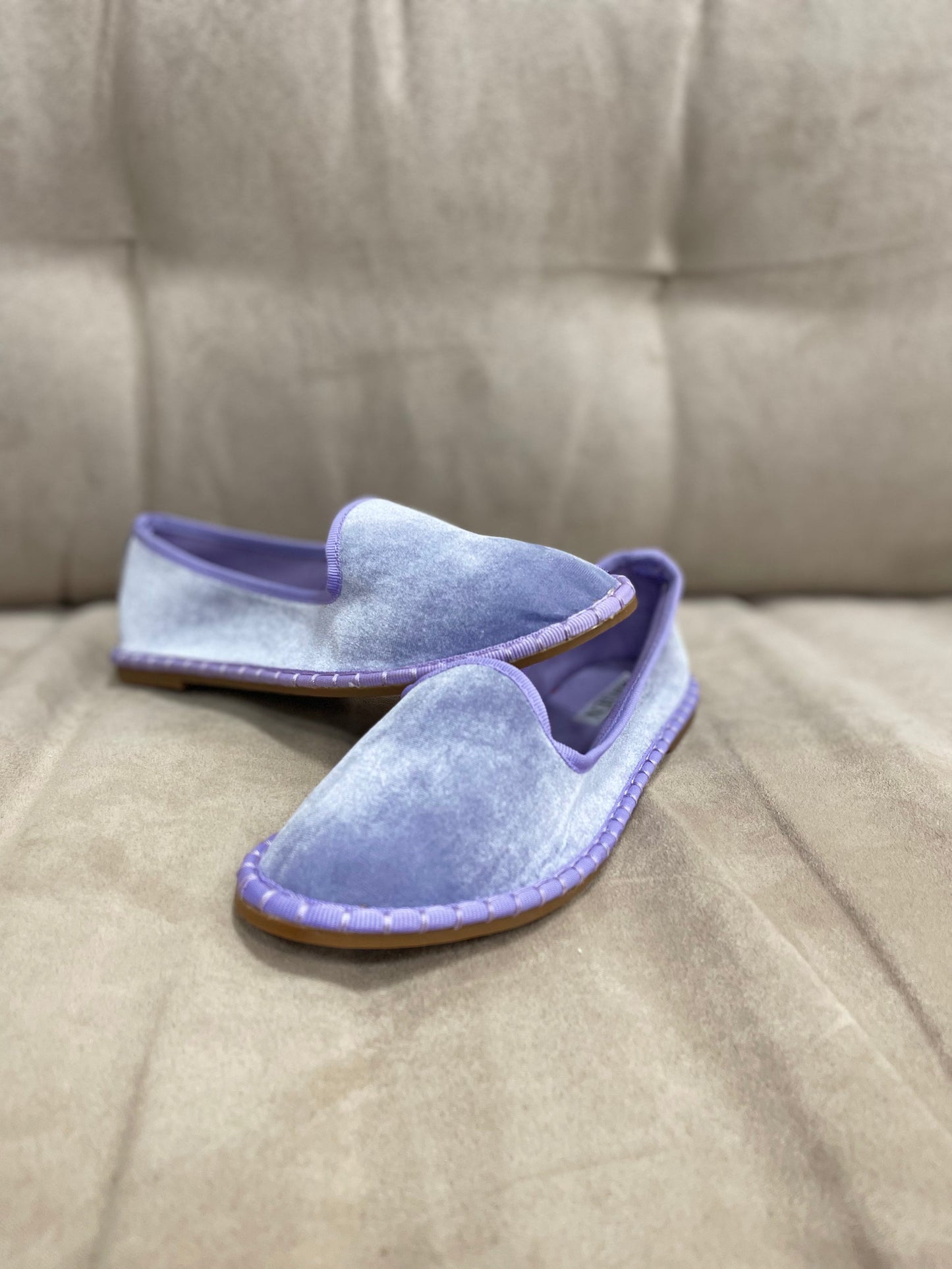 Virella | Elegant Velvet Slippers