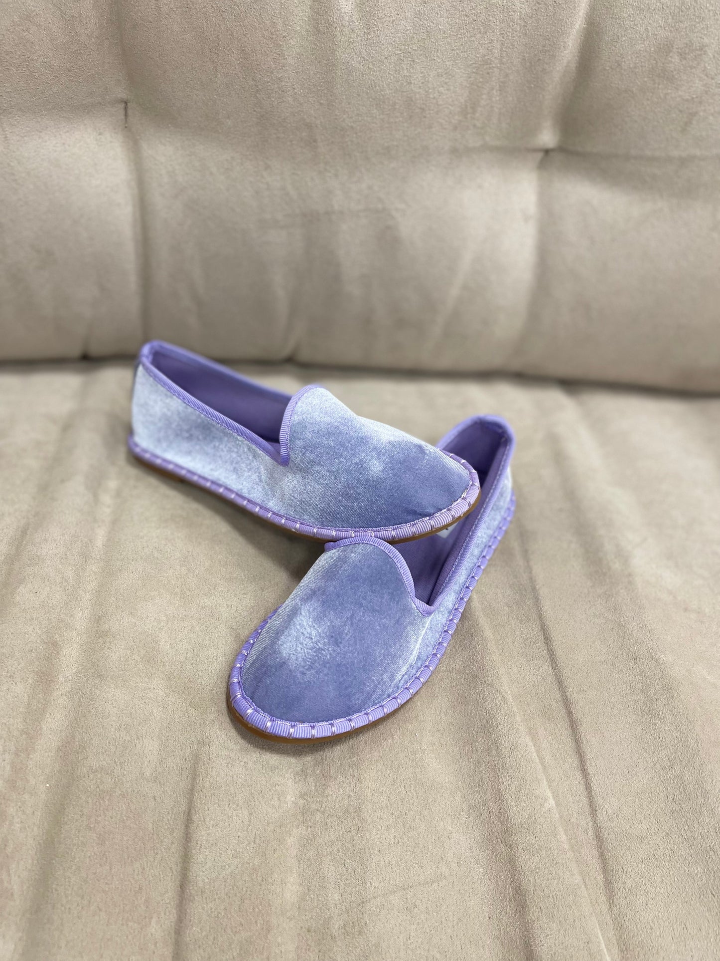 Virella | Elegant Velvet Slippers