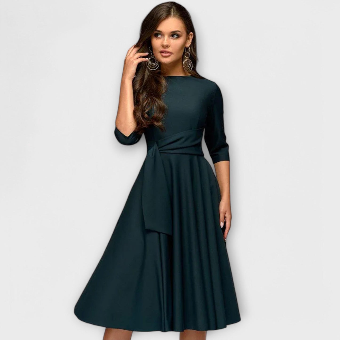 Virella | Elegant Midi Dress