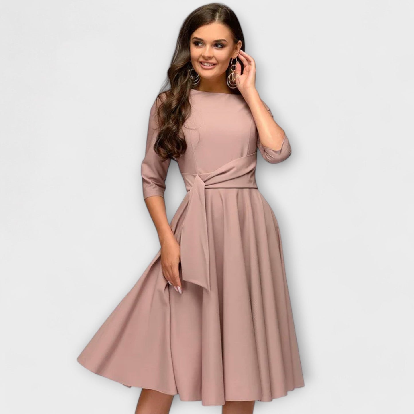 Virella | Elegant Midi Dress