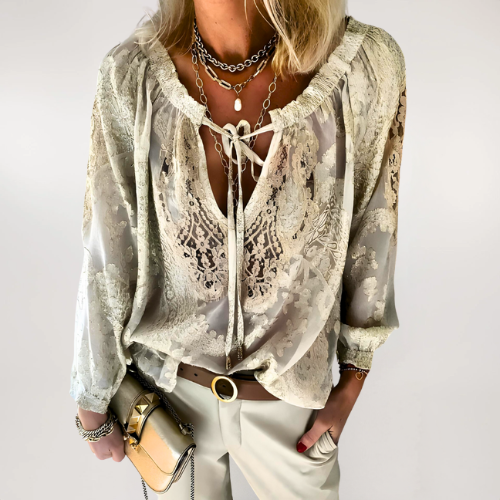 Elara | Hooked Boho Blouse