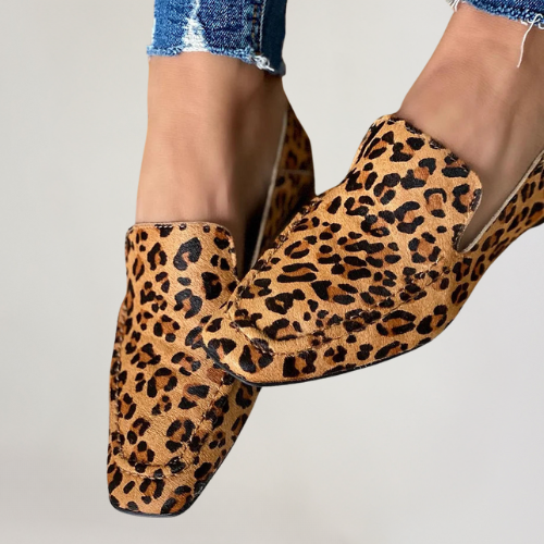 Lenira | Leopard Print Loafers