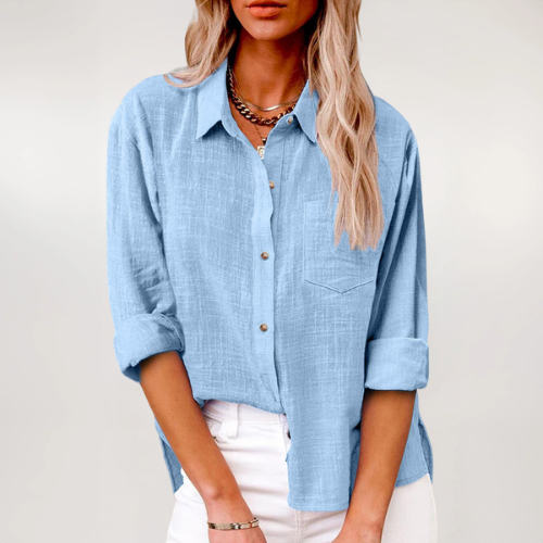 Lunessa | Long-Sleeve Button Shirt