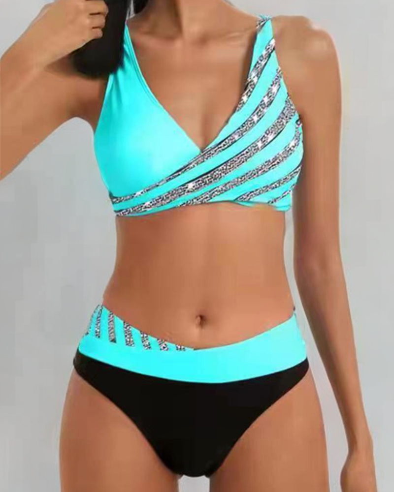 Soléa | Printed Bikini in Warm Tones