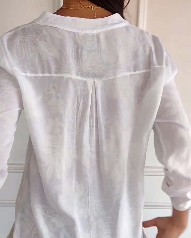 Tayana | Sequin Leaf Patchwork Top