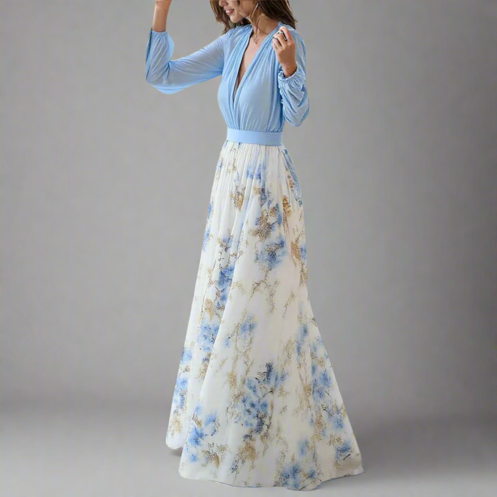 Virella | Elegant Flowy Maxi Dress