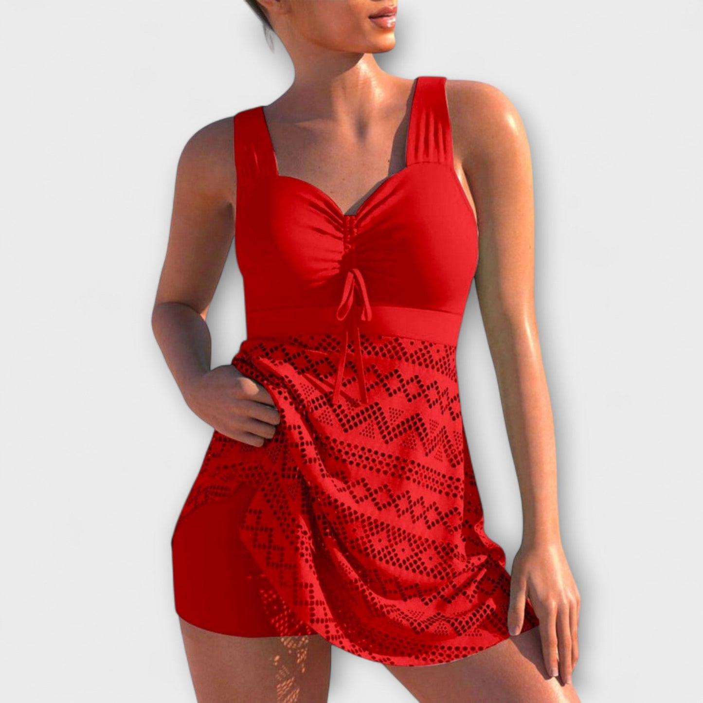 Coralia | Two-Piece Swimsuit with Skirt