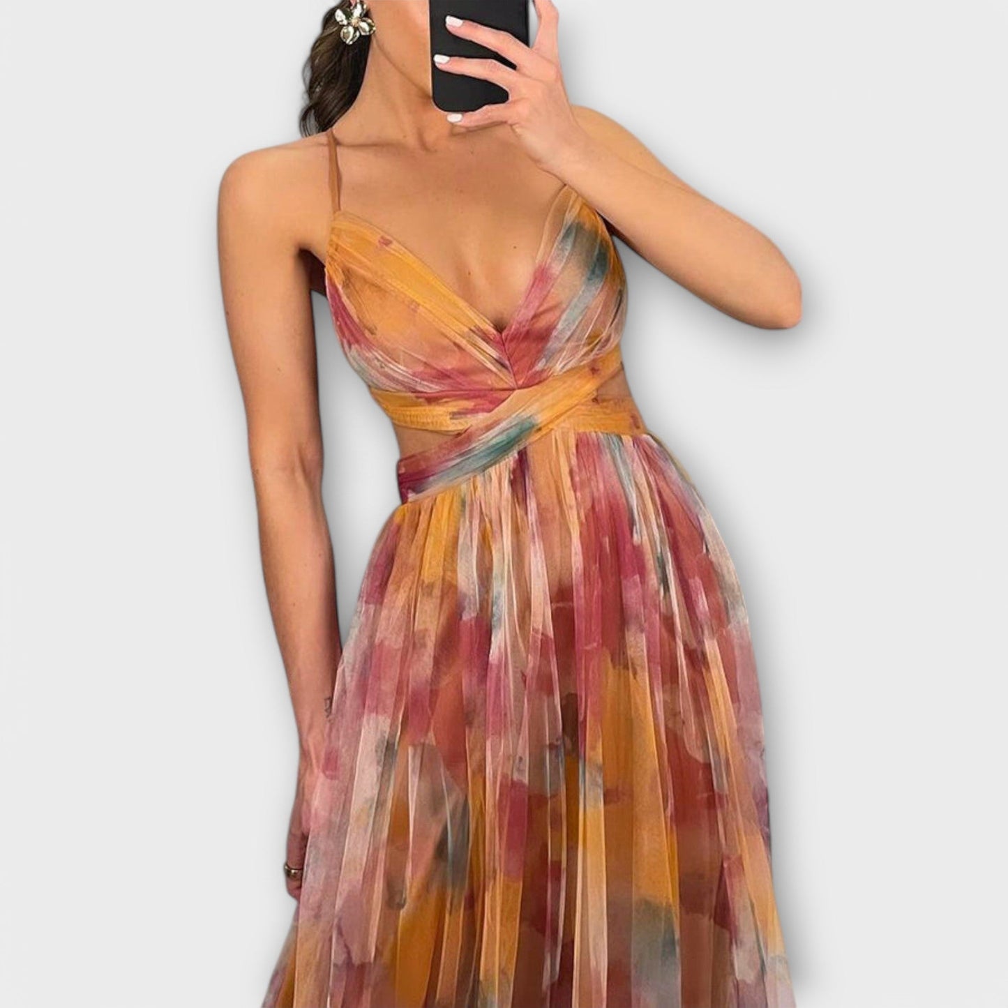 Eloura | Elegant Figure-Enhancing Maxi Dress