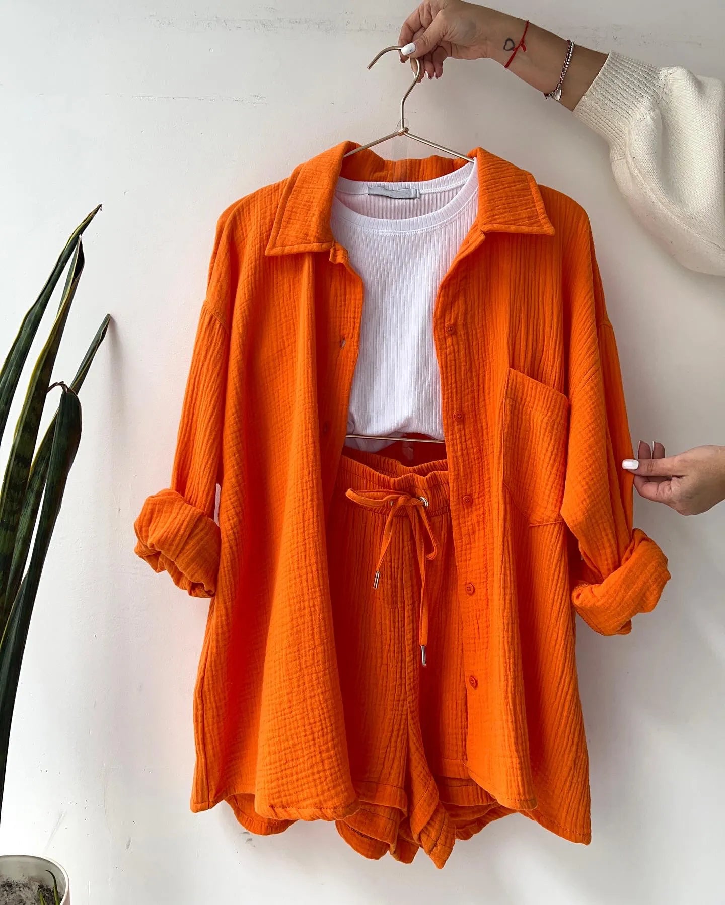 Evana | Lightweight & Trendy Blouse Set