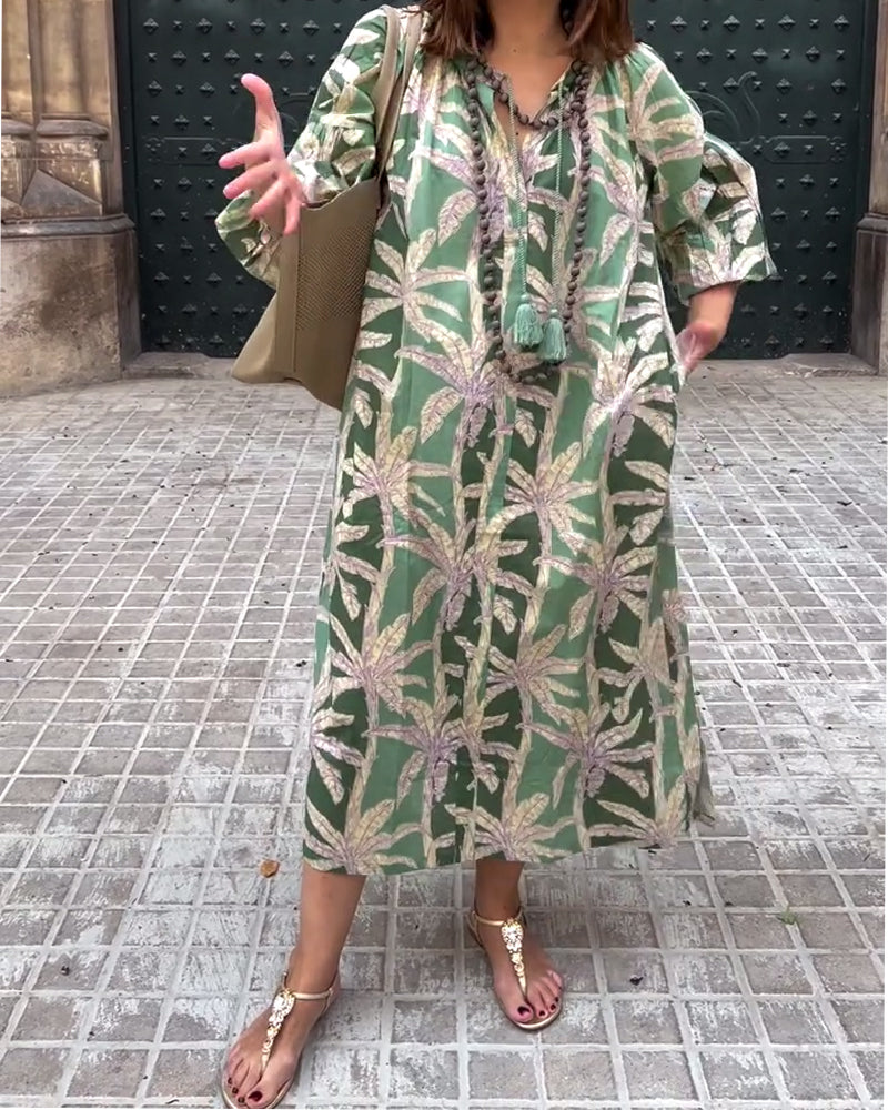 Lioren | Trendy Loose Print Dress