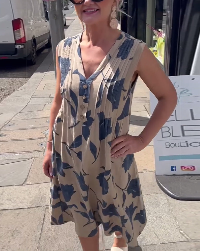 Kalina | Printed Summer Maxi Dress