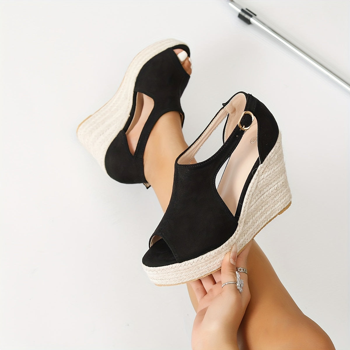 Lenira | Comfort Stretch Heeled Sandals