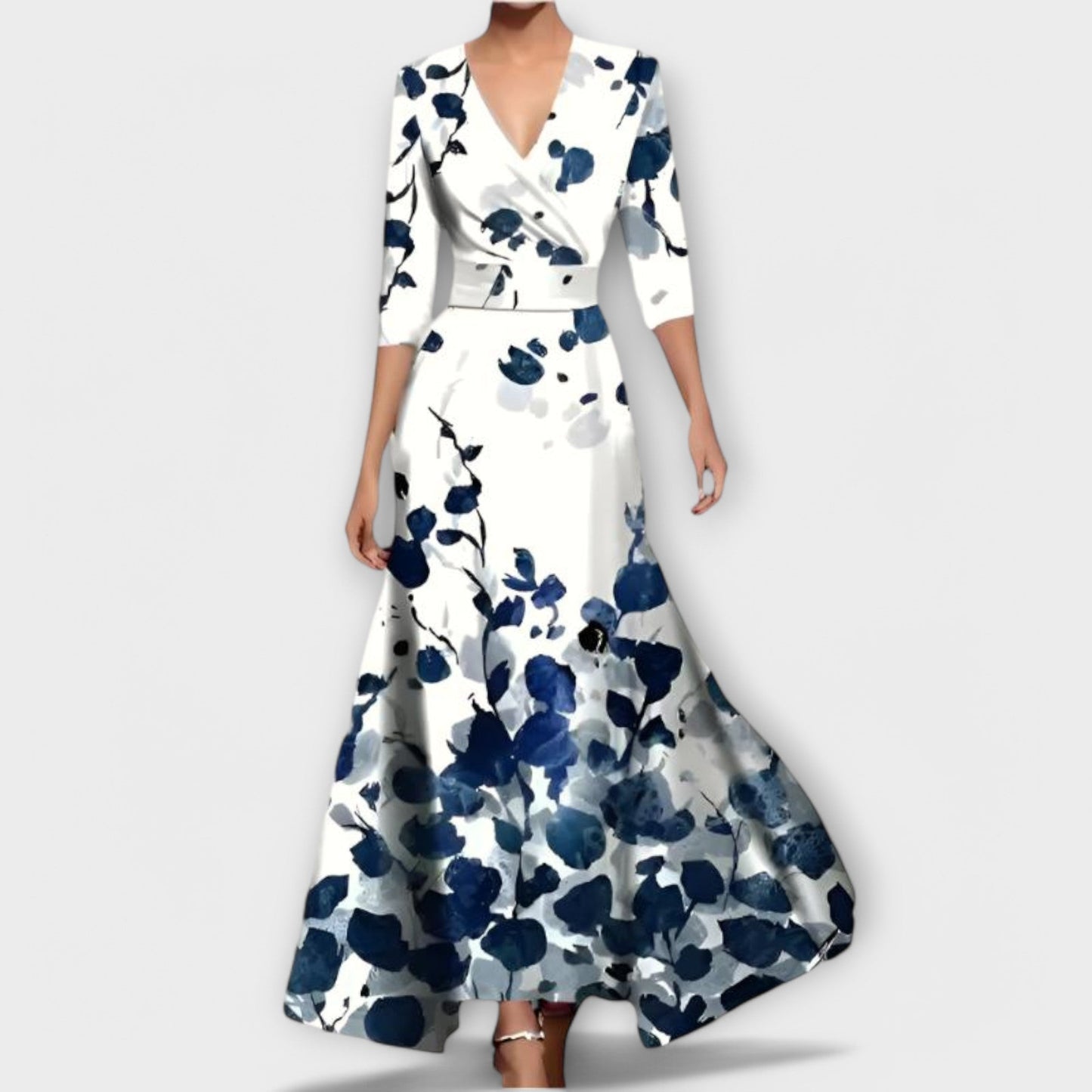 Selvera | Elegant Sleeve Design Dress