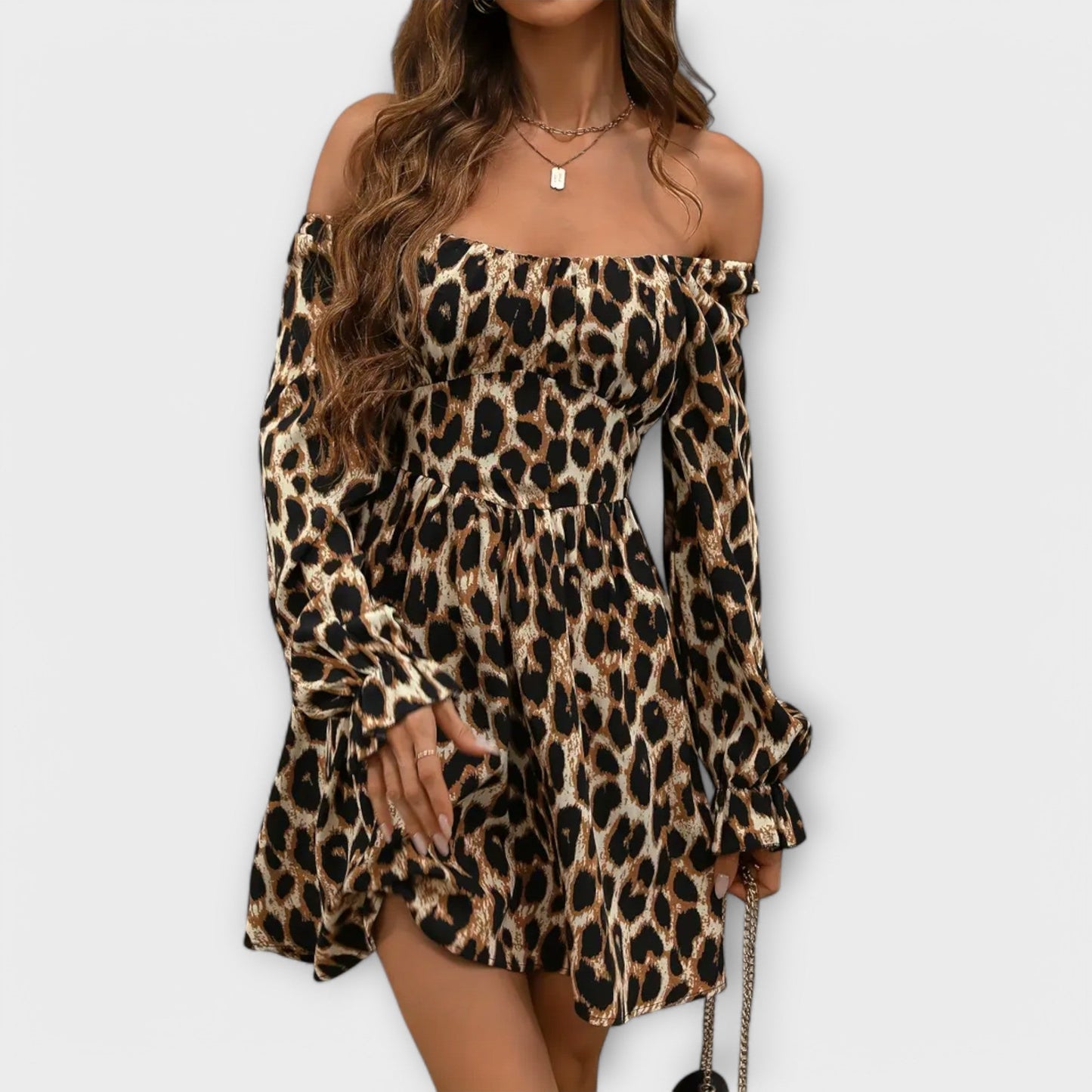 Zanira | Enchanting Leopard Print Dress