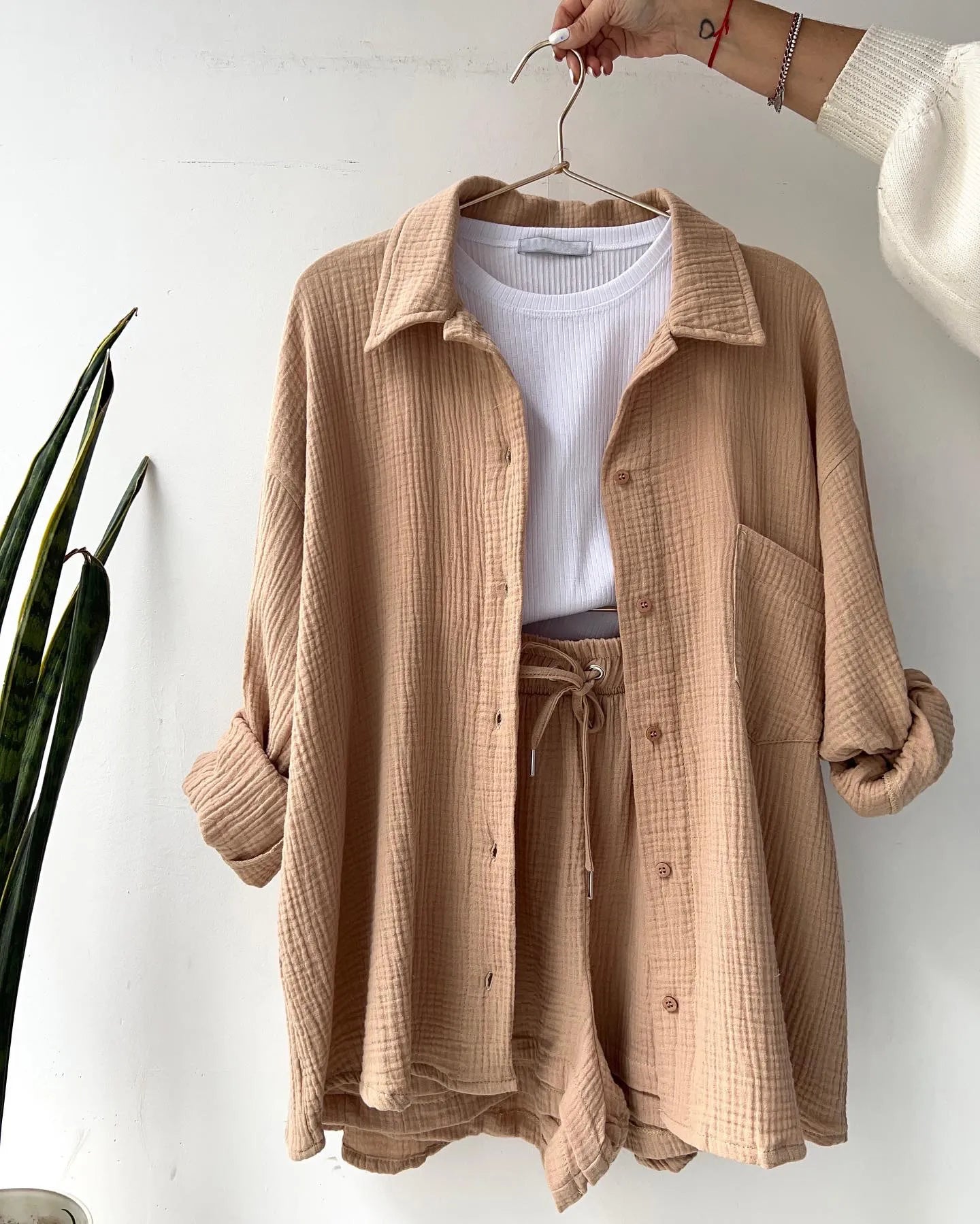 Evana | Lightweight & Trendy Blouse Set