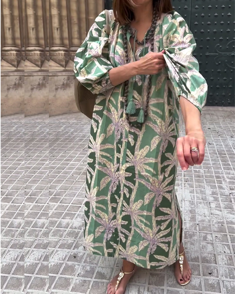 Lioren | Trendy Loose Print Dress
