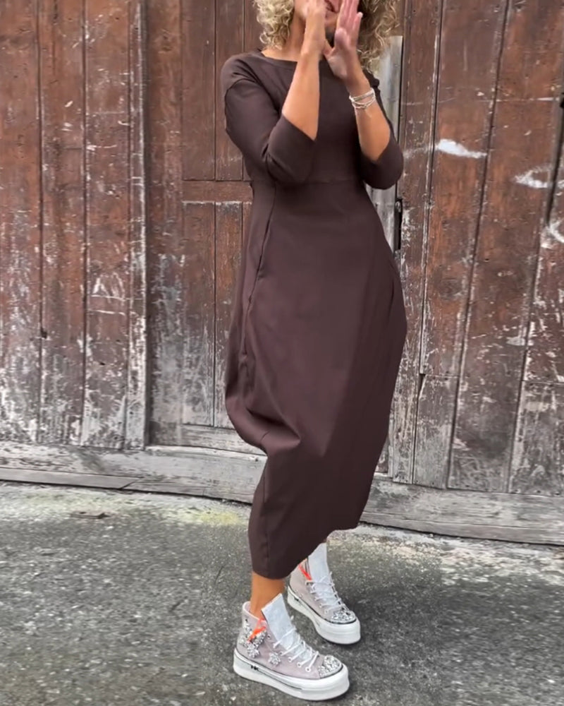 Isalyn | Elegant Dress with Pockets