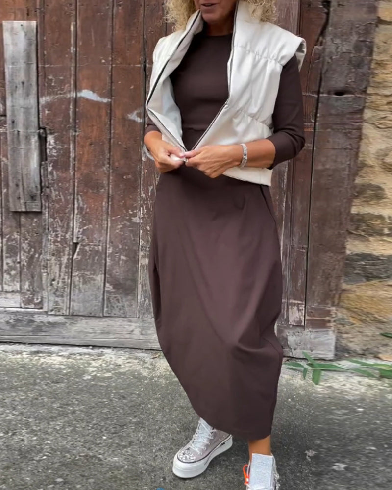 Isalyn | Elegant Dress with Pockets