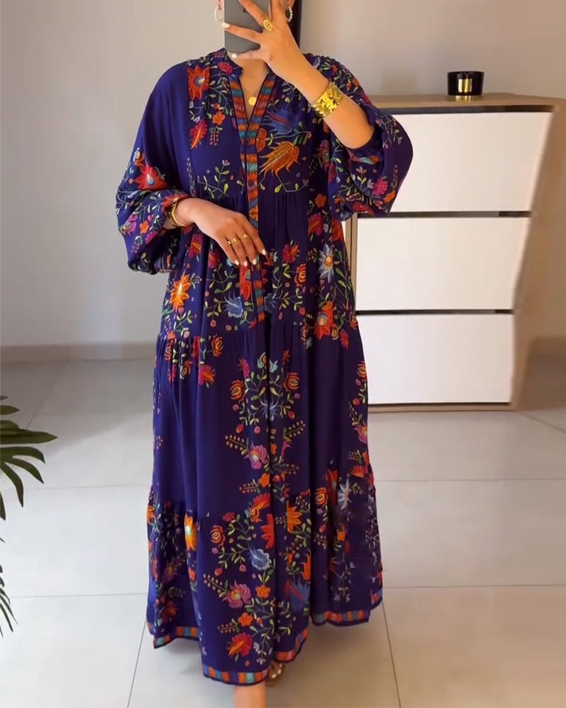 Camira | Floral Maxi Dress