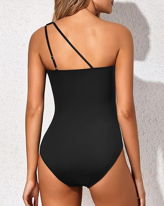 Serena | One-Shoulder Swimsuit Elegance