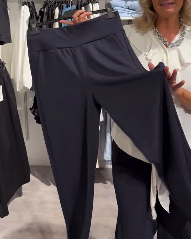 Kaela | Solid Casual Pants