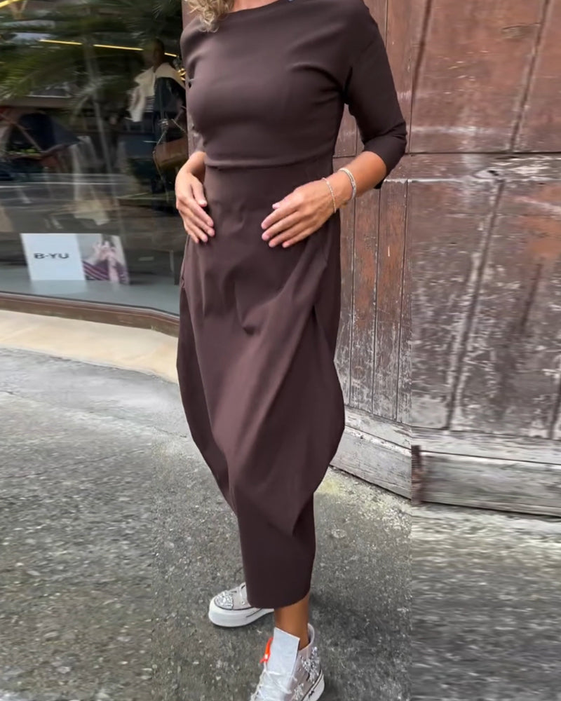 Isalyn | Elegant Dress with Pockets
