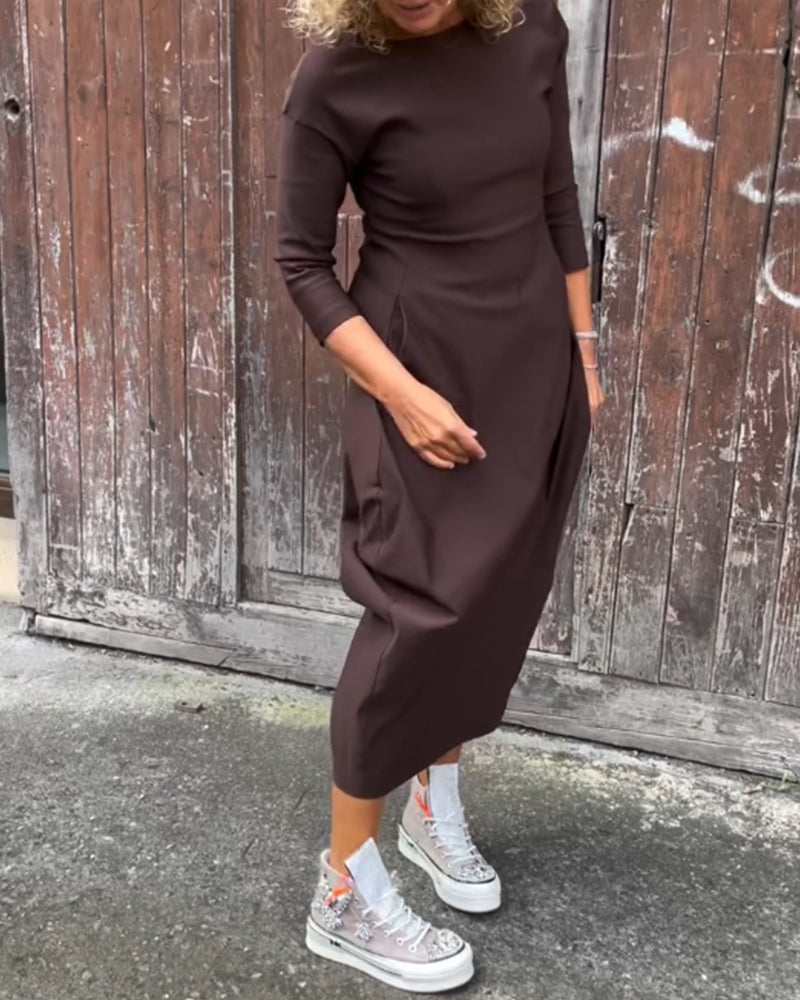 Isalyn | Elegant Dress with Pockets