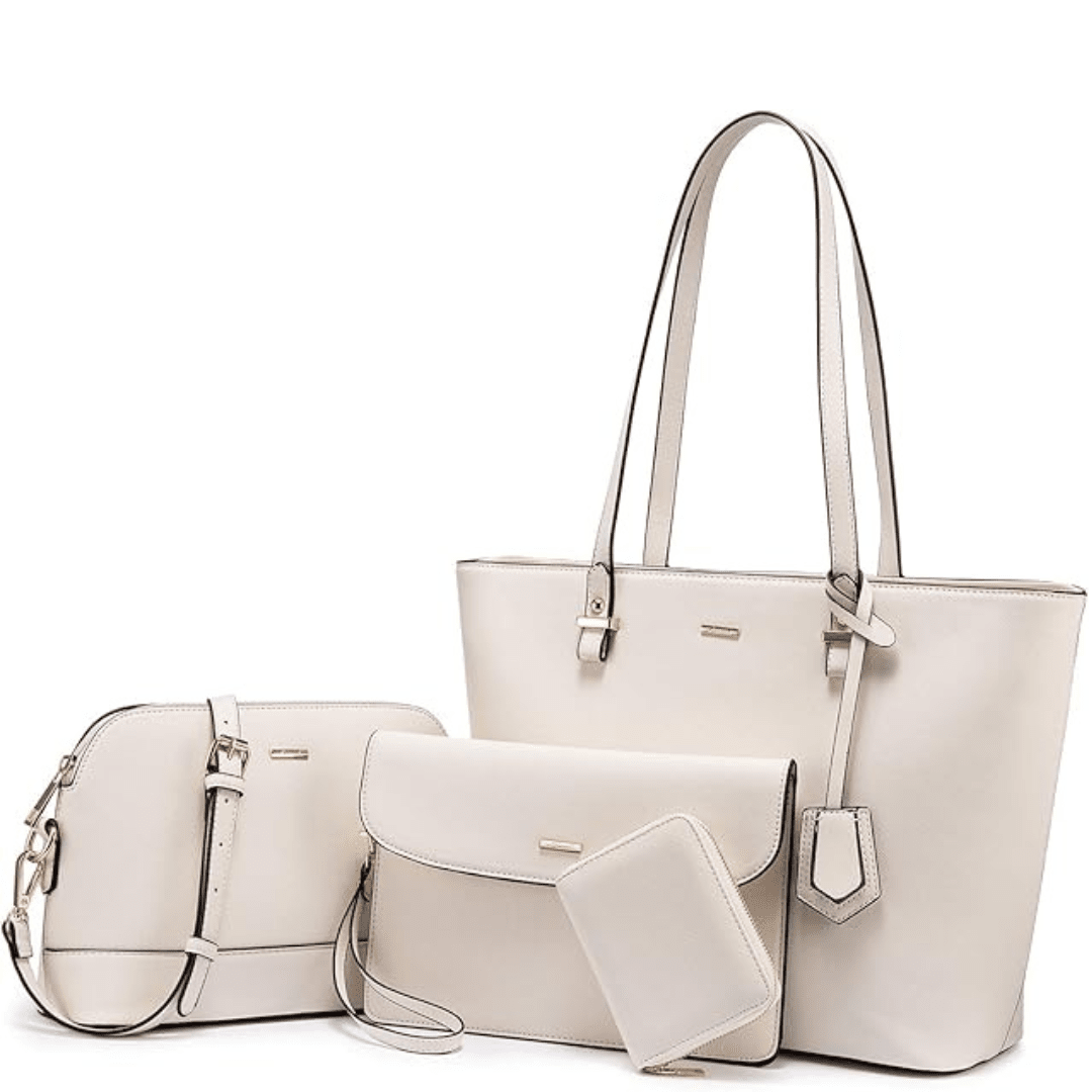 Cavalla | 3-Piece Leather Handbag & Shoulder Bag Set