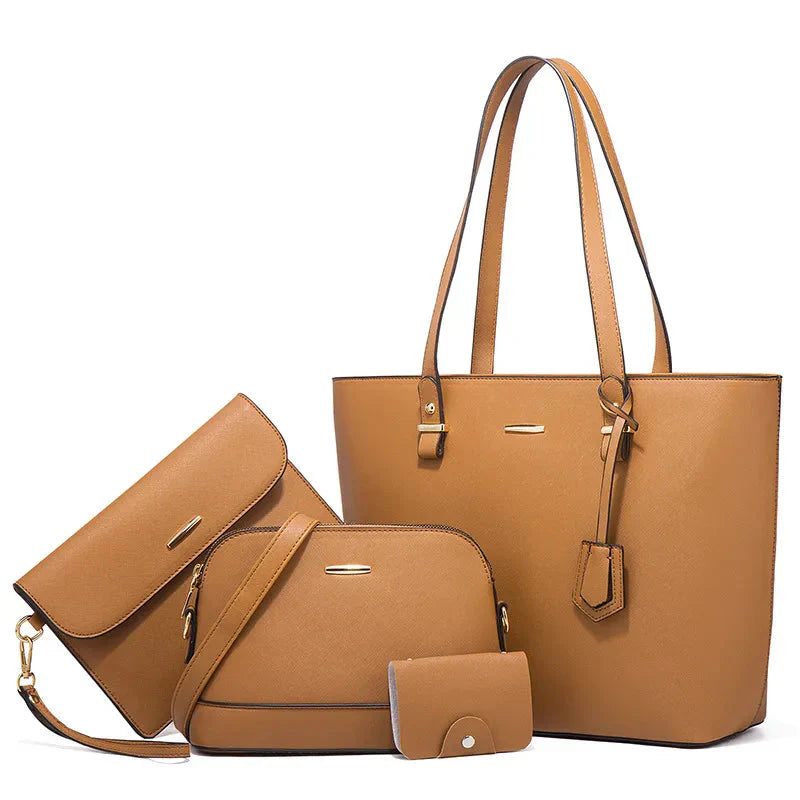 Cavalla | 3-Piece Leather Handbag & Shoulder Bag Set